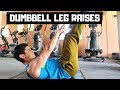 HOW TO DO: Dumbbell Leg Raises (1 Minute Video) | DP Fitness