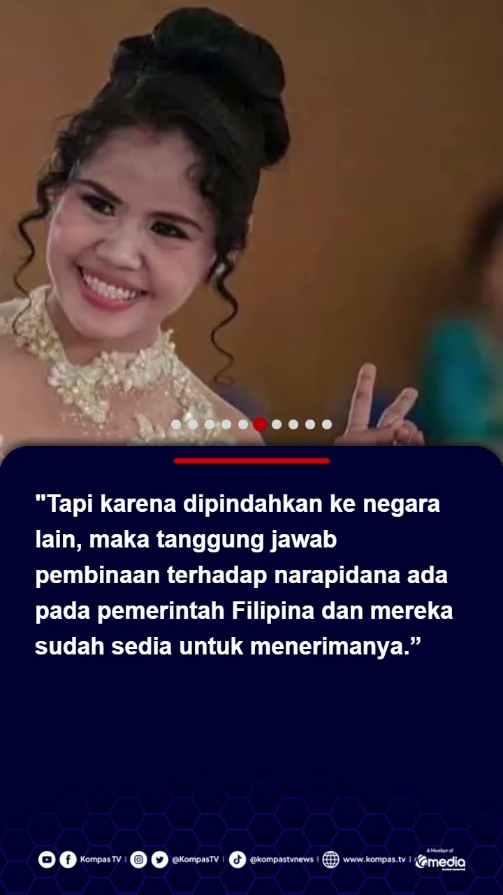 Yusril Dengar Filipina akan Ubah Status Mary Jane dari Terpidana Mati Jadi Seumur Hidup #maryjane