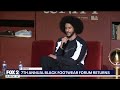 National Black Footwear Forum brought in Jemele Hill, Colin Kaepernick and more
