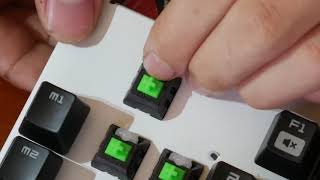 How to replace faulty LED's on a Razer BlackWidow Keyboard