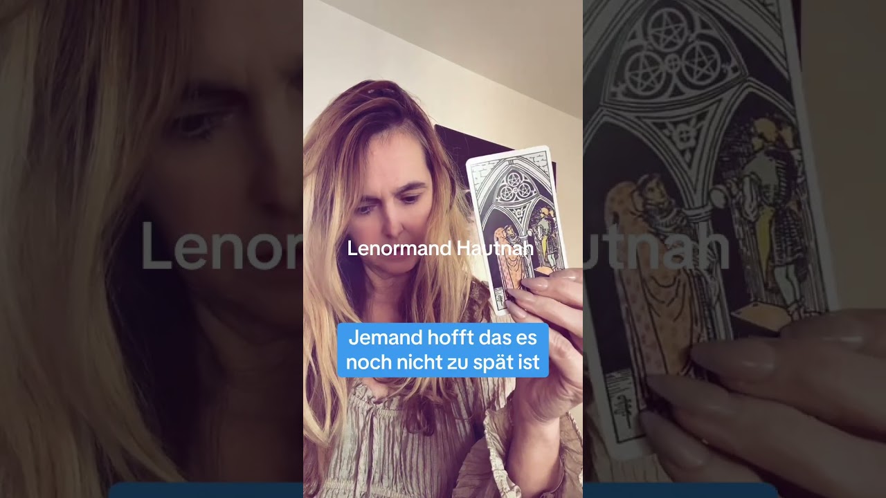 Jemand hofft so sehr, dass du ihm noch mal eine Chance gibst #energiebotschaft #liebe #tarotcards