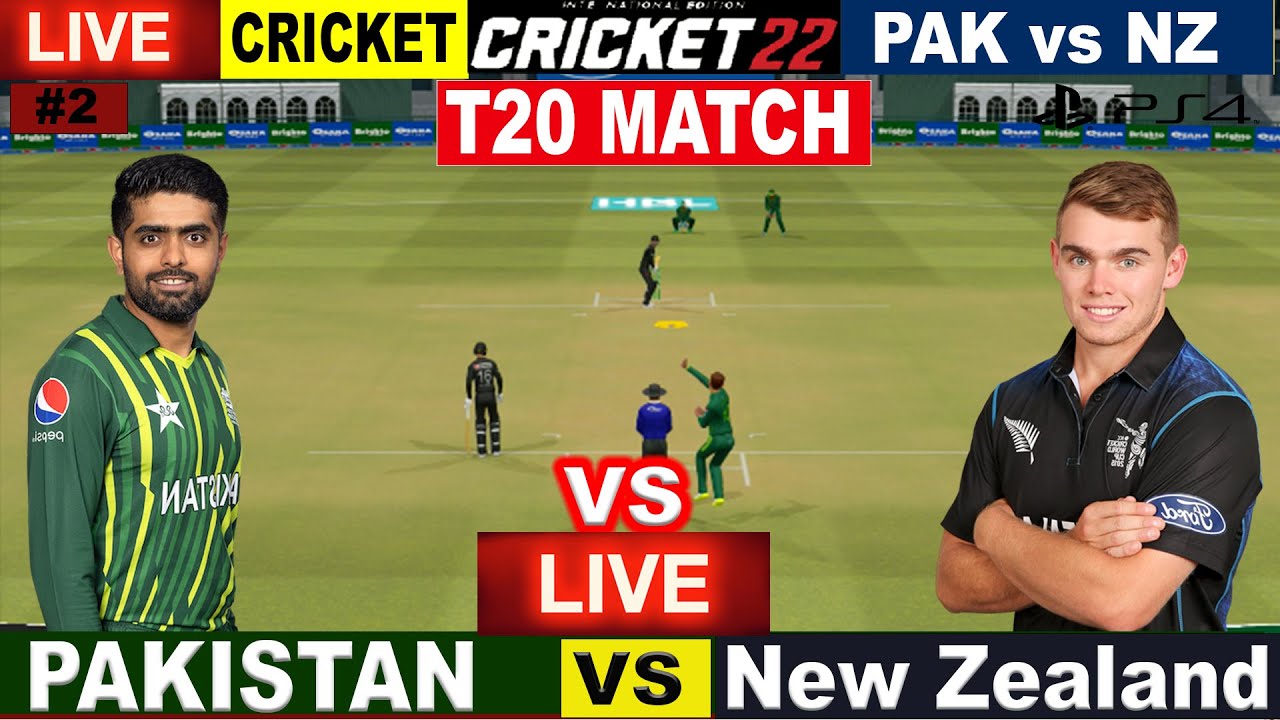 🔴LIVE CRICKET MATCH TODAY PTV SPORTS LIVE CRICKET LIVE Pak vs nz LIVE MATCH TODAYCricket 22 45