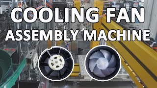 Motor Cooling Fan Automatic Assembly Machine