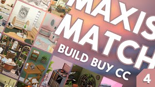 ★ BEST MAXIS MATCH CC PACKS PART 4 ★ - Build/Buy CC overview - The Sims 4 [including download links]