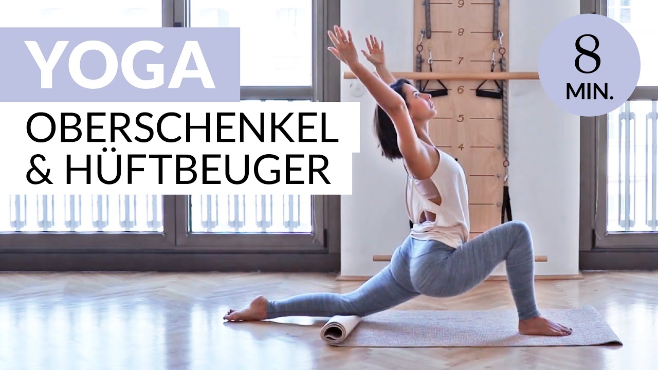 8 Min Yoga für flexible Hüftbeuger & Oberschenkelrückseite hotel training manual