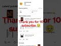 Thank you for 10 subscribe ☺️👄 #trending #viral #trendingvideothis #action #attitude
