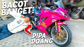 Wheelie Pake Knalpot Megaphone ZX636 Auto Budeg