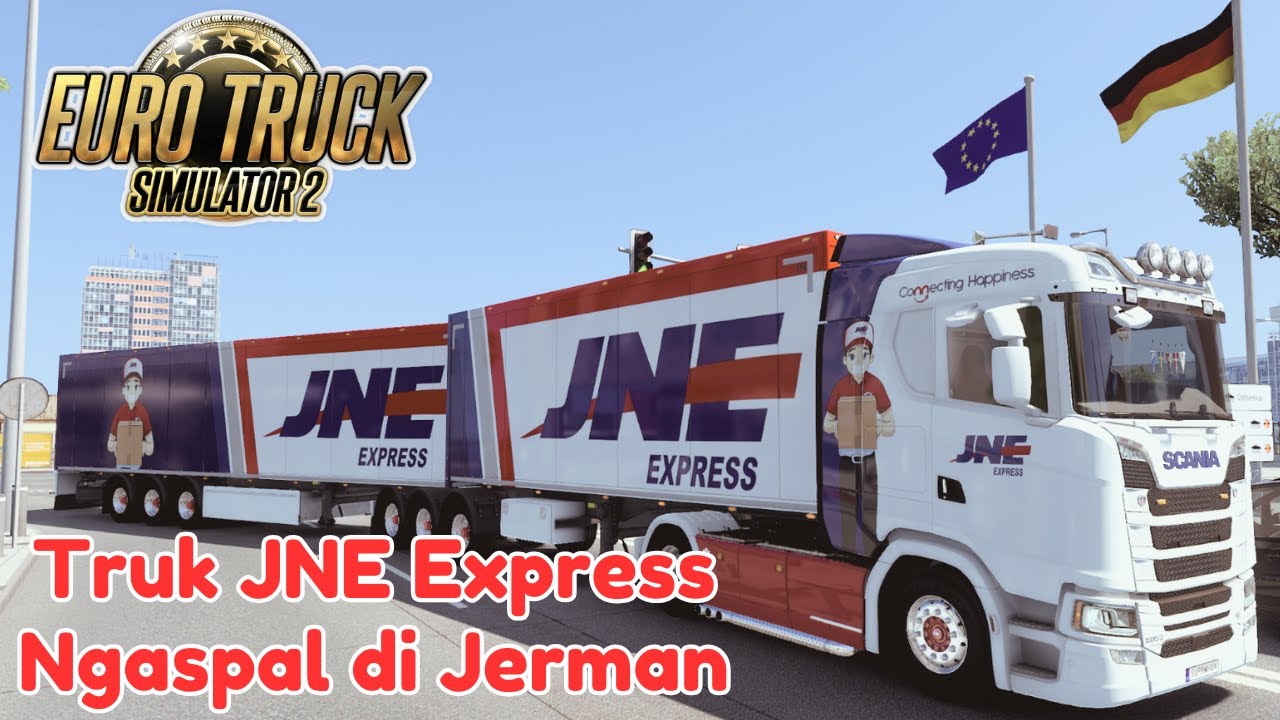 Nganter Bibit Tanaman ke Kota Kiel, Jerman   | Scania S520  | Moza TSW | Euro Truck Simulator 2