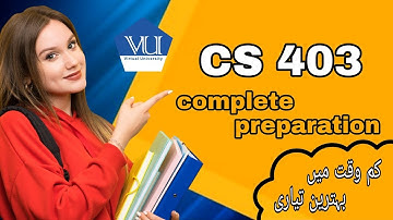 CS403 Mid term Complete Preparation 2022 ❤