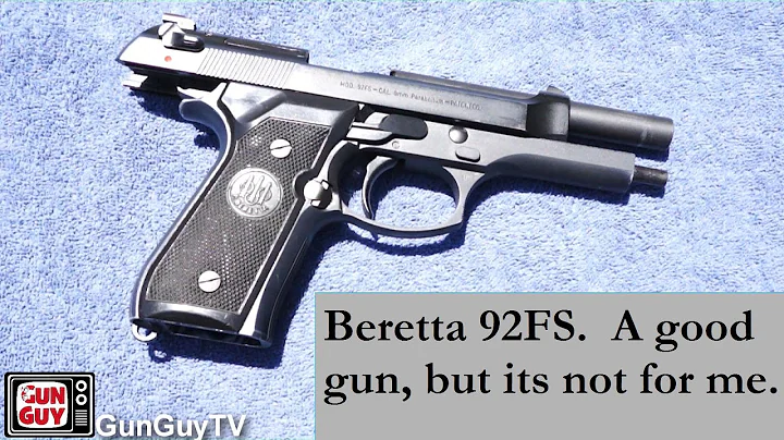 Beretta 92FS.  Two reasons why its not for me.