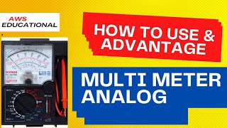 How to Use an Analog Multimeter - Step-by-Step Guide for Beginners