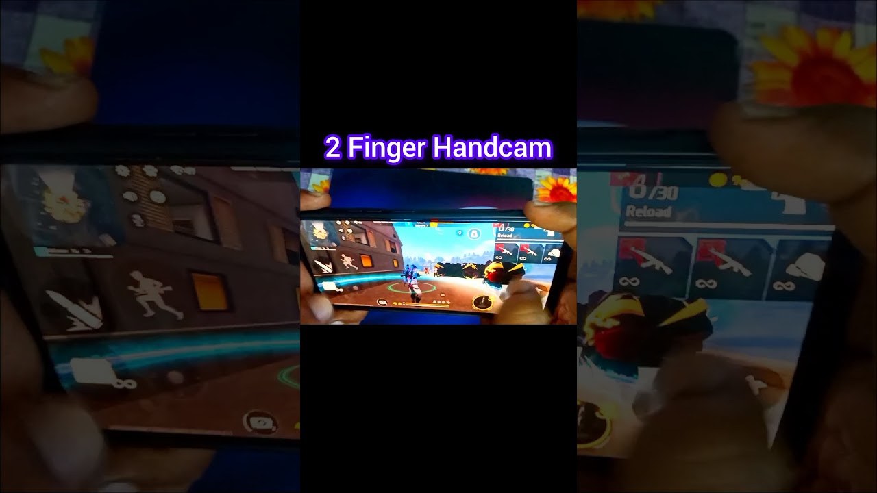 2 Finger Handcam Free Fire Fast Global! 🔥 Global Speed Gloo Wall Clutch! 😱 