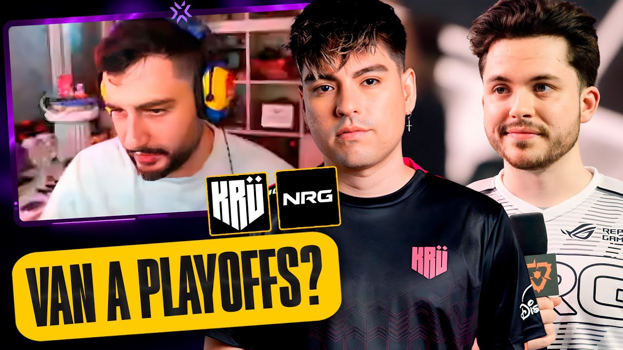 MIXWELL REACCIONA A KRU VS NRG - VCT AMERICAS STAGE 2 | Mixwell