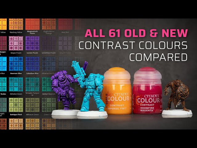 Who Can Benefit From The New Citadel Colour Contrast Paints?