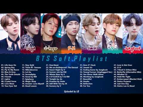 BTS soft playlist (chill, sleep, study) 2021