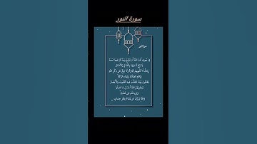 سورة النور /الآيات 36,37,38