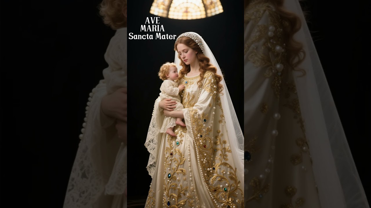 Ave Maria: Sancta Mater | Heavenly Gregorian Chant for Peace, Grace & Divine Light✨432Hz
