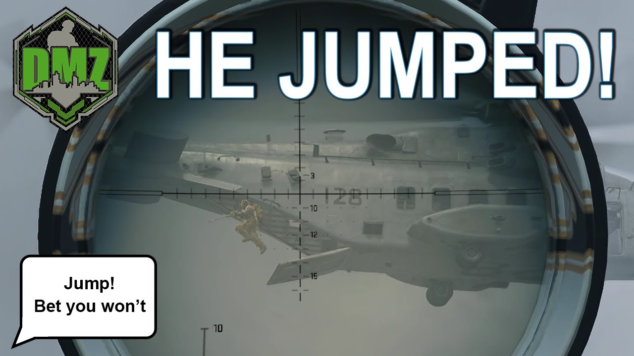 DMZ - He Jumped! How we SURVIVED the Exfil Ambush