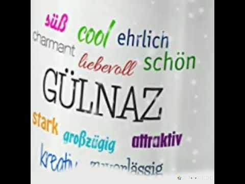 #Gulnaz name whatsapp status video