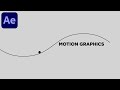 Minimal motion graphics text animation in after effects  after effects tutorial