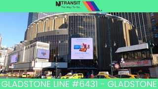 Nj Transit Train 6431 Gladstone Branch To Gladstone Boarding Call Announcements At Nyp Male Voice