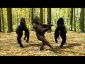 Apes dancing slowly by joe dejohns