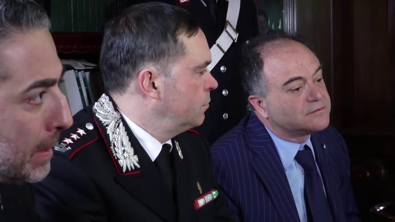 Catanzaro omicidio Pagliuso conf stampa