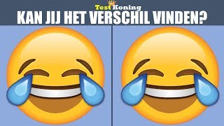 EMOJI -ZOEK DE VERSCHILLEN!