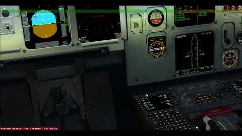 Microsoft Flight Simulator X|Starting Up The Wilco A320 From Cold & Dark