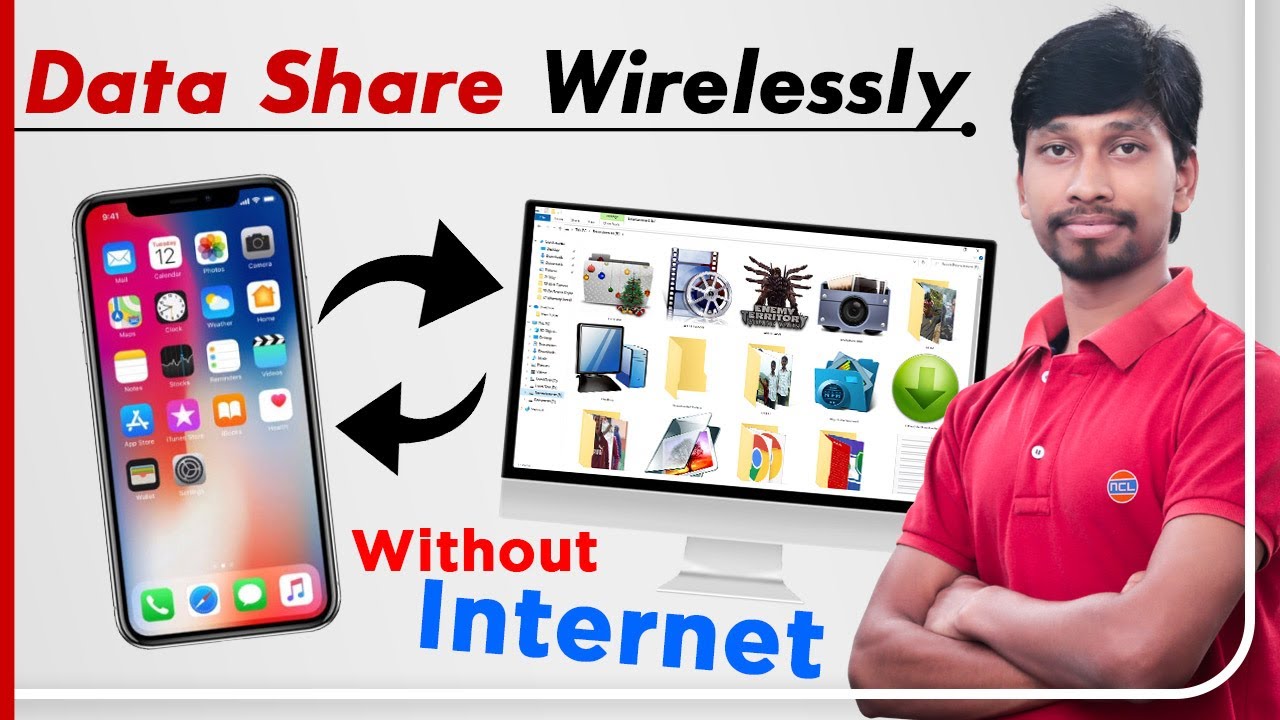 How To Share Data From Mobile To Computer wirelesslyData Transfer