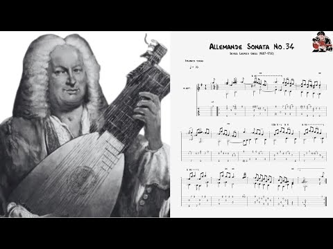 Allemande Sonata No.34 - Silvius Leopold Weiss 