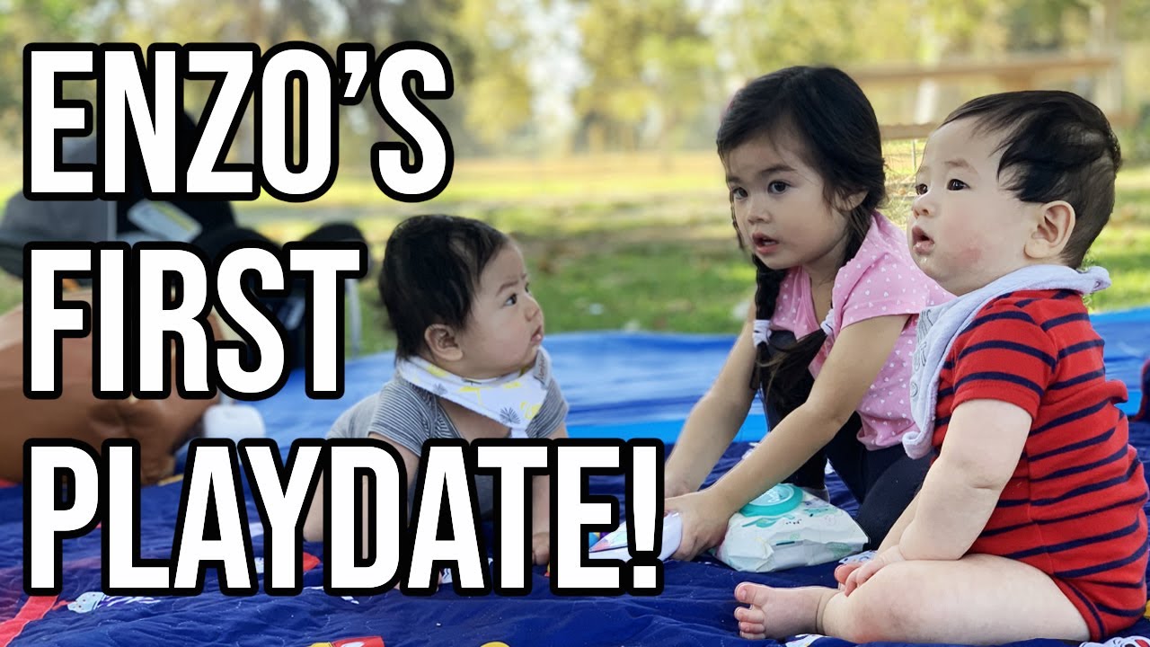 Enzo's First Baby Playdate! YouTube