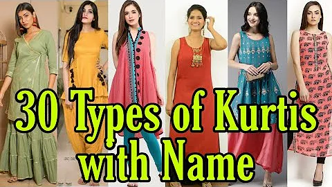 Top 30 designer kurti 2020  Types of Kurti for girls  Latest Kurti Design 2020  Latest Kurti name