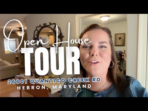 26601 Quantico Creek Road, Hebron, MD home video tour