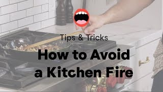 How To Avoid a Kitchen Fire | Chef Daniel Holzman | Project Foodie