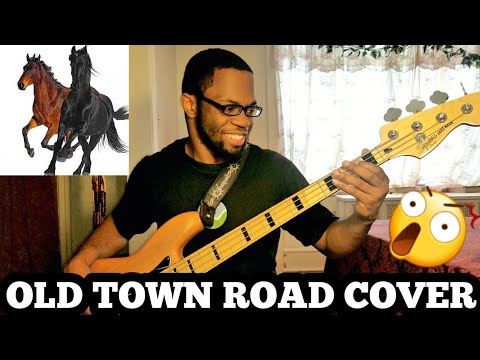 lil-nas-x-&-billy-ray-cyrus---old-town-road---bass-cover-by-ikechi-onyenaka