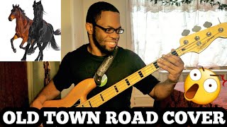 Lil Nas X & Billy Ray Cyrus - Old Town Road - Bass Cover By Ikechi Onyenaka
