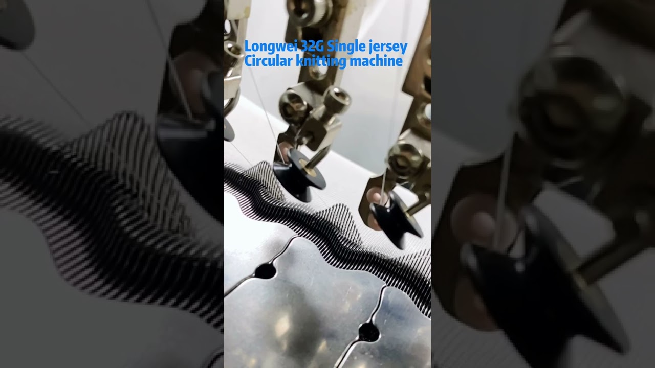 Longwei 32G single jersey open width circular knitting machine