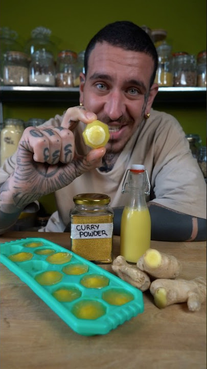 ASMR zero waste ginger #shorts #asmr #zerowaste #ginger