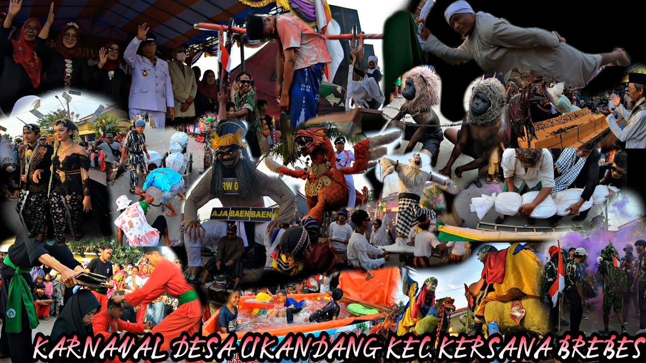 Karnaval HUT RI ke 77th Desa Cikandang Kec. Kersana Kab. Brebes