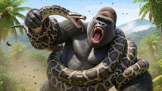 Famous Gorilla Battles Giant Python to Save Baby Gorilla,  What Happens Next Is Shocking! Profile