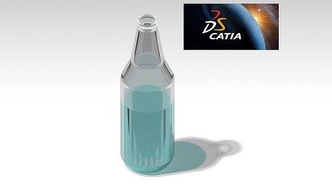 CATIA V5 Tutorial #11 - bottle modelling