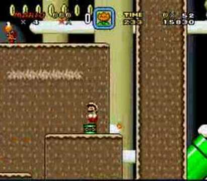 SMW Custom Level: Dark Chocolate.