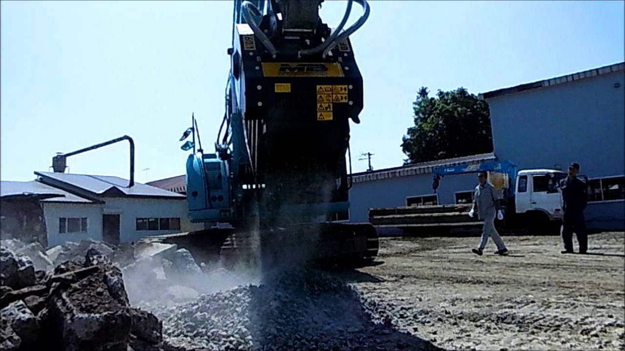 再生骨材製造機「MBバケットクラッシャー」【製品紹介】｜建設機械用 