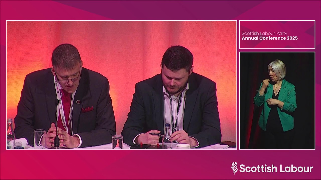 Scottish Labour Conference Day 1