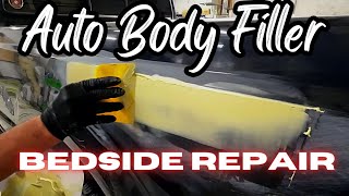 How use bondo to repair or remove a dent from your car or truck!