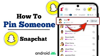 How to Pin Someone on Snapchat