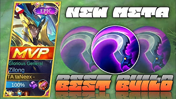 ZILONG BUILD HUNTER STRIKE 100% BROKEN!!! ZILONG BEST BUILD 2022 (Must Try)