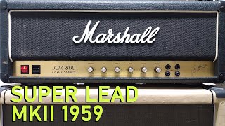 Marshall JCM800 MKII 1959 (Plexi) - Review (Celestion & Nordik)