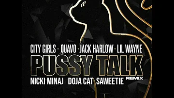 Pussy Talk (Remix) ft. Quavo, Doja Cat, Lil Wayne, Saweetie, Jack Harlow & Nicki Minaj (Audio)